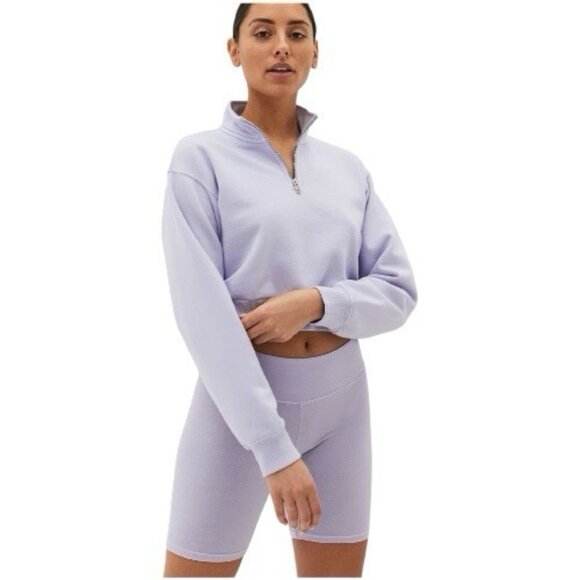 Tna Tops - TNA Cozy Fleece Perfect 1/4 Zip Sweatshirt Cropped Size M